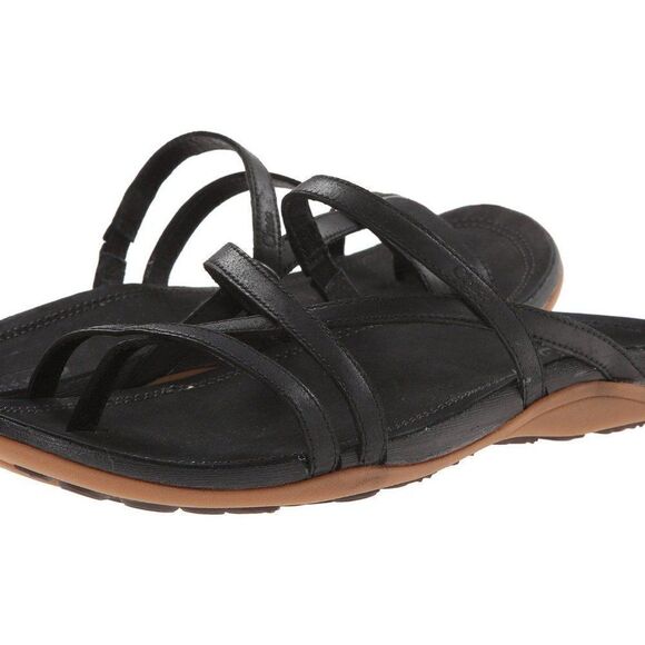 Chaco Black Cordova Sandals - Picture 1 of 5